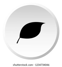 An Illustrated Icon Isolated on a Background - Leaf