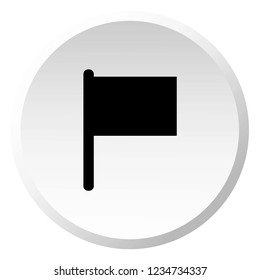 An Illustrated Icon Isolated on a Background - Flag