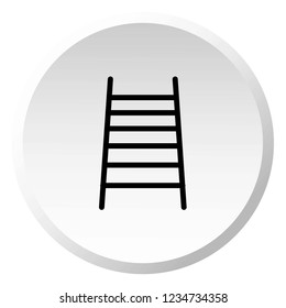 An Illustrated Icon Isolated on a Background - Fire Ladder