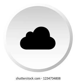 An Illustrated Icon Isolated on a Background - Cloud