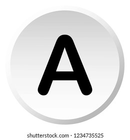 An Illustrated Icon Isolated on a Background - A
