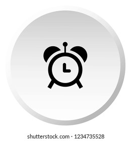 An Illustrated Icon Isolated on a Background - Alarm
