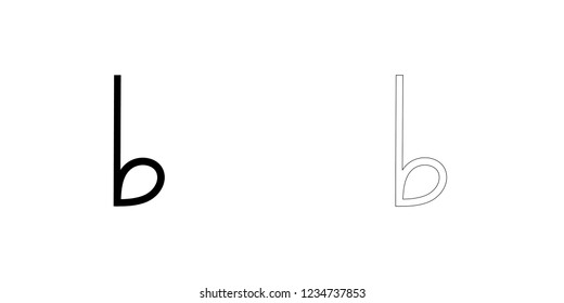 An Illustrated Icon Isolated on a Background - Flat