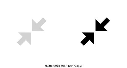 An Illustrated Icon Isolated on a Background - Zoom Out