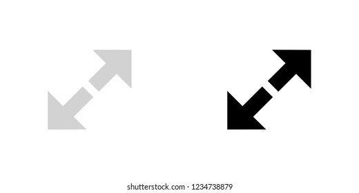 An Illustrated Icon Isolated on a Background - Zoom In