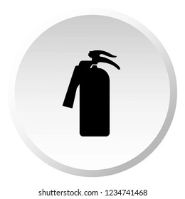 An Illustrated Icon Isolated on a Background - Fire Extinguisher 