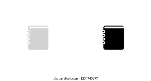 An Illustrated Icon Isolated on a Background - Contacts