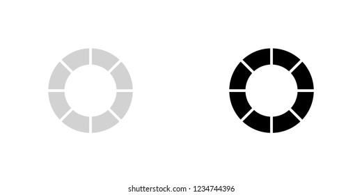 An Illustrated Icon Isolated on a Background - Block Loading