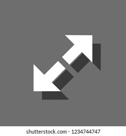An Illustrated Icon Isolated on a Background - Zoom In
