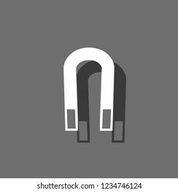 An Illustrated Icon Isolated on a Background - Magnet