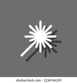 An Illustrated Icon Isolated on a Background - Laser Equipment