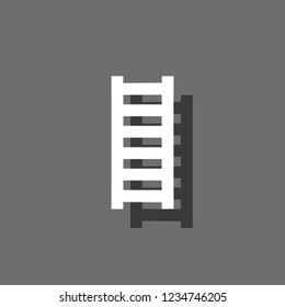 An Illustrated Icon Isolated on a Background - Ladder