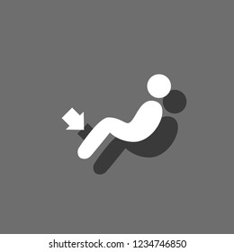 An Illustrated Icon Isolated on a Background - Footwell Fans