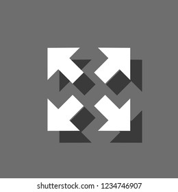 An Illustrated Icon Isolated on a Background - Enlarge