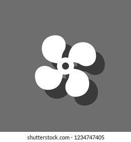 An Illustrated Icon Isolated on a Background - Car Fan