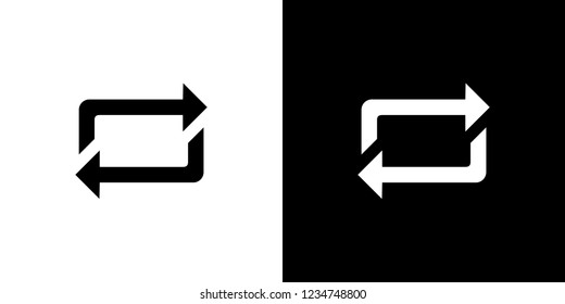 An Illustrated Icon Isolated on a Background - Squared Refresh