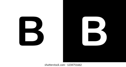 An Illustrated Icon Isolated on a Background - B