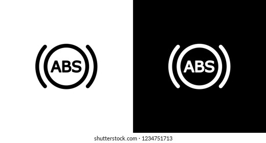 An Illustrated Icon Isolated on a Background - ABS Light