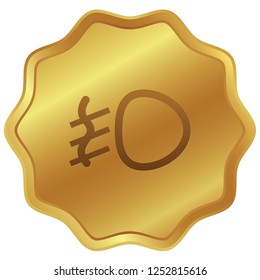 An Illustrated Icon Isolated on a Background - Fog Lamp Light