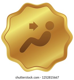 An Illustrated Icon Isolated on a Background - Face Fans