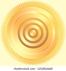 An Illustrated Icon Isolated on a Background - Target