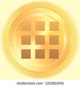 An Illustrated Icon Isolated on a Background - Small Gallery