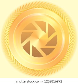 An Illustrated Icon Isolated on a Background - Shutter