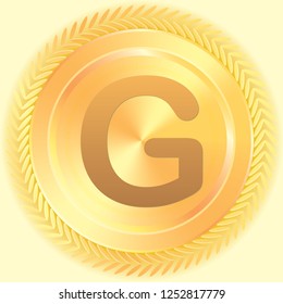 An Illustrated Icon Isolated on a Background - G