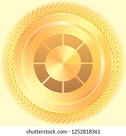 An Illustrated Icon Isolated on a Background - Block Loading