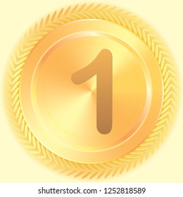 An Illustrated Icon Isolated on a Background - 1