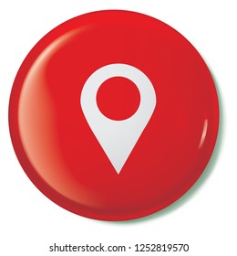 An Illustrated Icon Isolated on a Background - Pointer