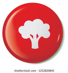 An Illustrated Icon Isolated on a Background - Celery