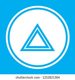 An Illustrated Icon Isolated on a Background - Warning Light