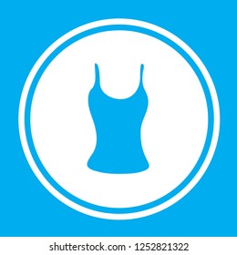 An Illustrated Icon Isolated on a Background - Vest Top