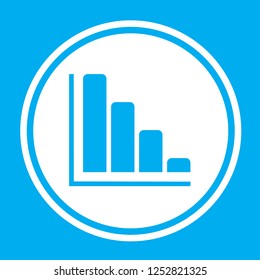 An Illustrated Icon Isolated on a Background - Vertical Chart