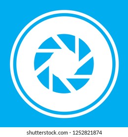 An Illustrated Icon Isolated on a Background - Shutter