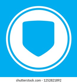 An Illustrated Icon Isolated on a Background - Shield