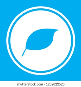 An Illustrated Icon Isolated on a Background - Leaf