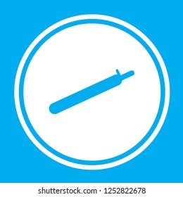 An Illustrated Icon Isolated on a Background - Gas Cannister