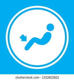 An Illustrated Icon Isolated on a Background - Footwell Fans