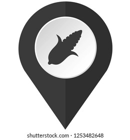 An Illustrated Icon Isolated on a Background - Sweet corn