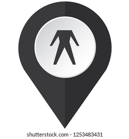 An Illustrated Icon Isolated on a Background - Safety Suit