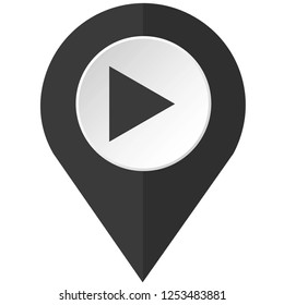 An Illustrated Icon Isolated on a Background - Play Forward