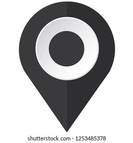 An Illustrated Icon Isolated on a Background - Full Pie Chart