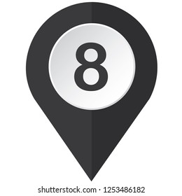 An Illustrated Icon Isolated on a Background - 8