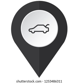 An Illustrated Icon Isolated on a Background - Boot Open Light