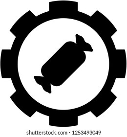 An Illustrated Icon Isolated on a Background - Candy