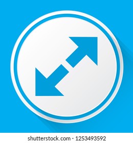 An Illustrated Icon Isolated on a Background - Zoom In