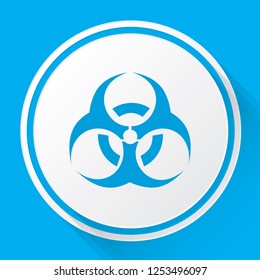 An Illustrated Icon Isolated on a Background - Radio Active Rounded