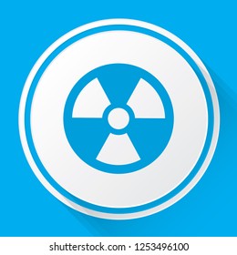 An Illustrated Icon Isolated on a Background - Radio Active